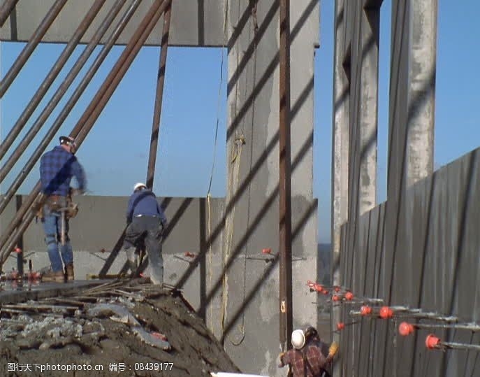 建筑施工视频素材图片素材