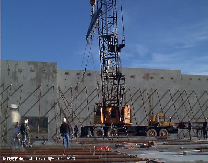 建筑施工视频素材图片素材