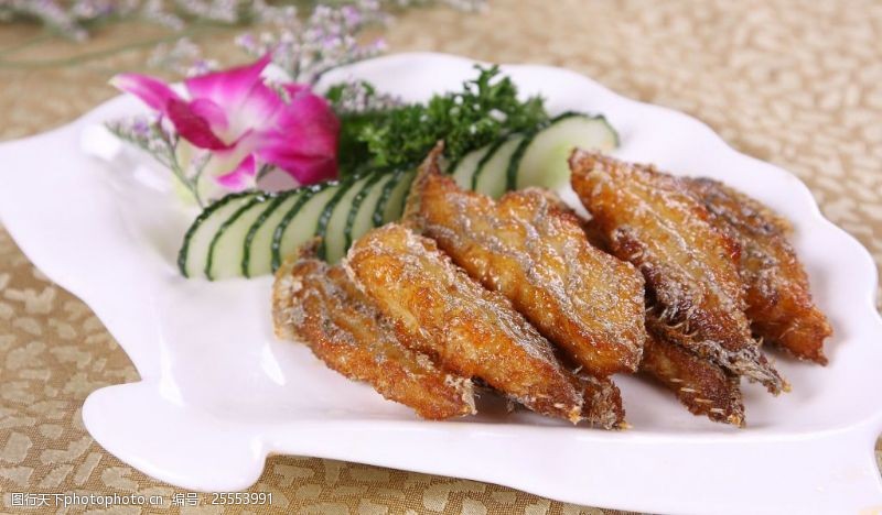 香炸带鱼图片素材