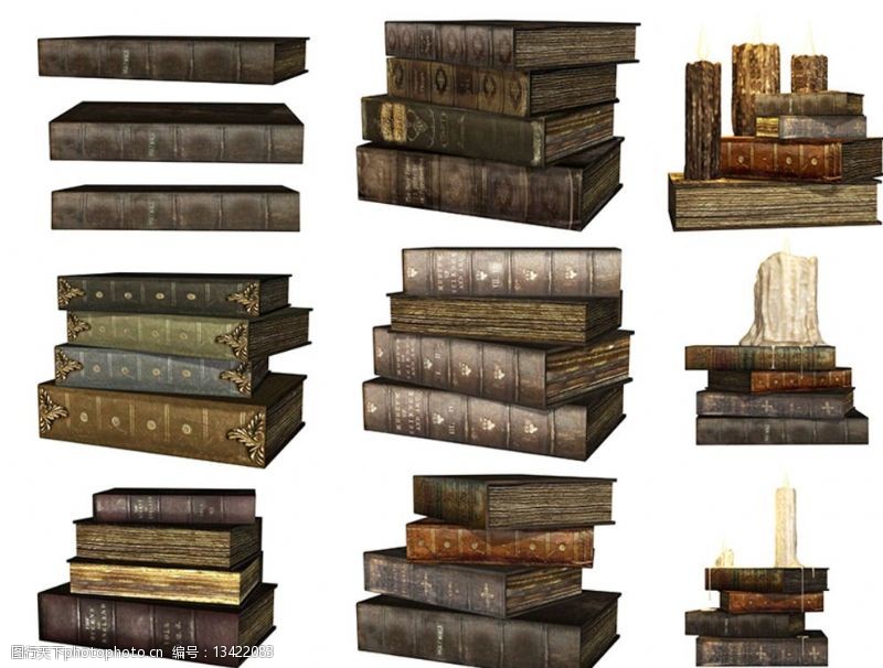古书籍图片素材