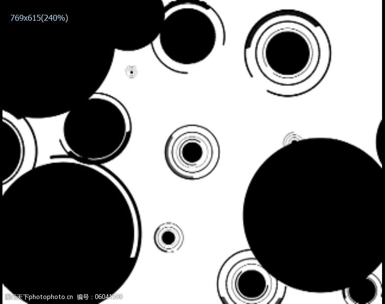 圆形随机视频转场图片素材