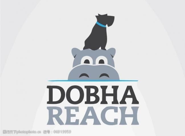 艺术字素材下载动物logo图片