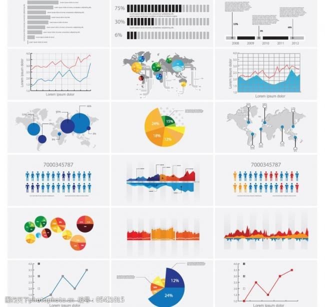 趋势金融数据分析统计图片