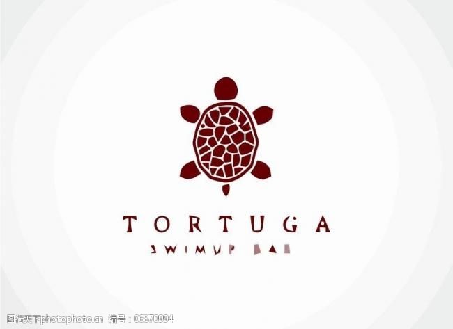英文字母矢量素材乌龟logo图片