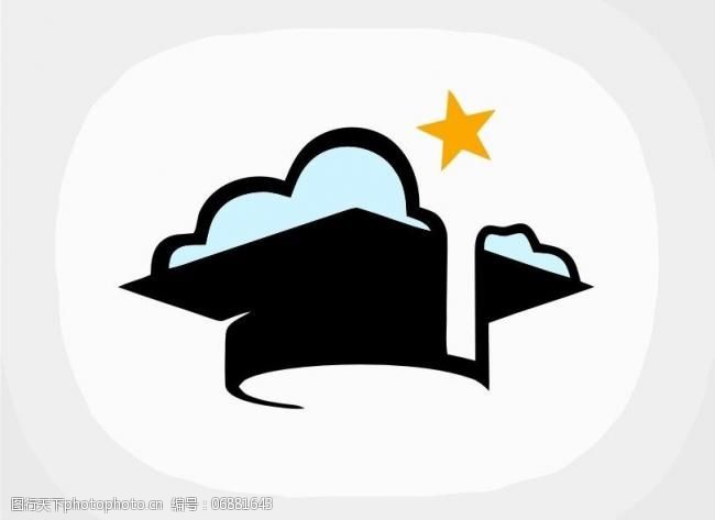 集矢量图标集云层logo图片