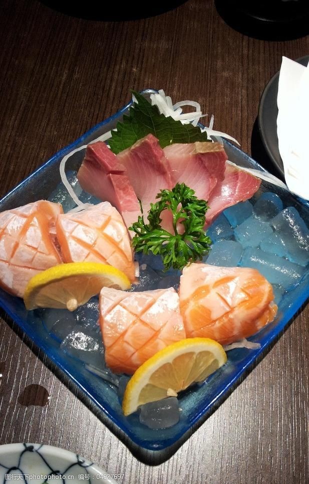 写真模板素材下载三文鱼寿司图片