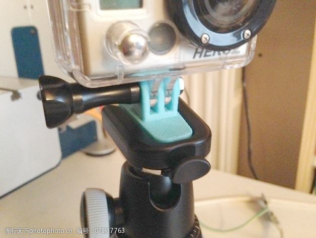 goproGorillapod三脚架上GoPro相机