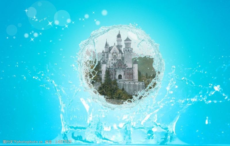 珠海梦幻水城水中城堡图片