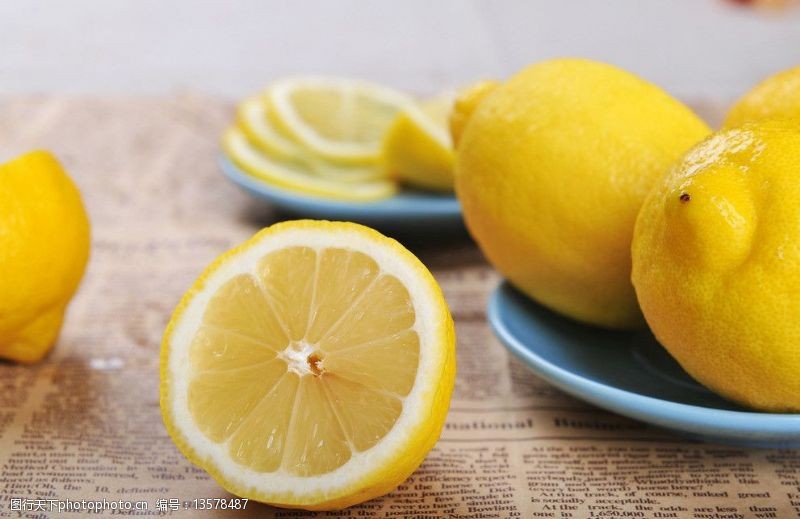 静物水果柠檬图片