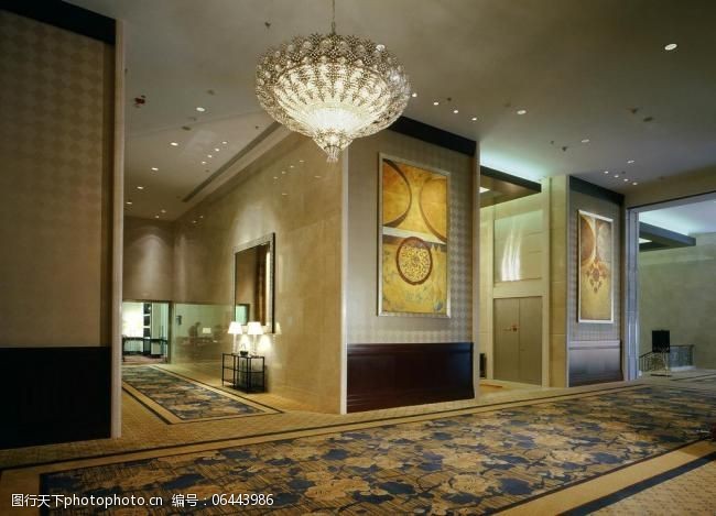 五星级酒店酒店走廊图片
