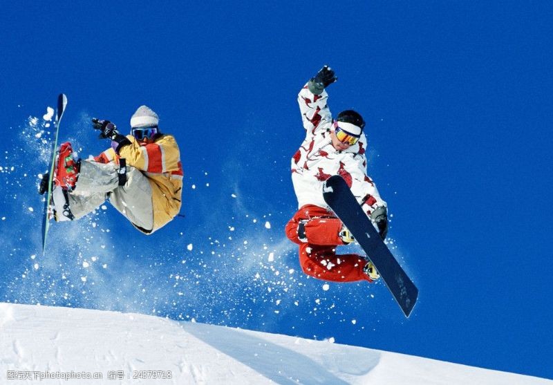 滑雪运动滑雪