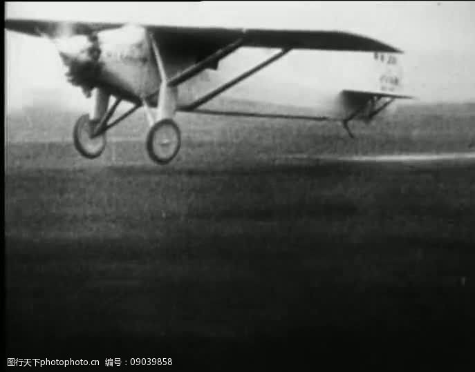 飞行器背景视频复古背景视频素材