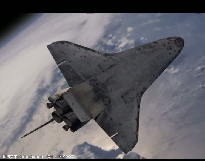飞行器背景视频宇宙背景视频素材