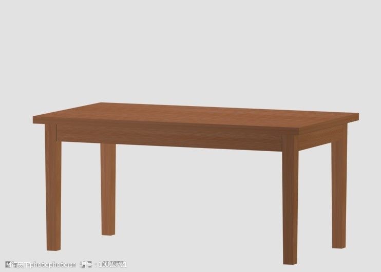 家具模型餐桌图片