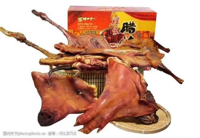 香香猪肉免费下载腊味组合图片