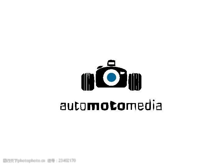 抽象拍摄相机logo