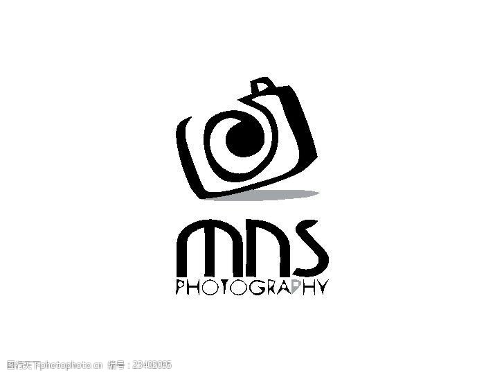 抽象拍摄照相机logo