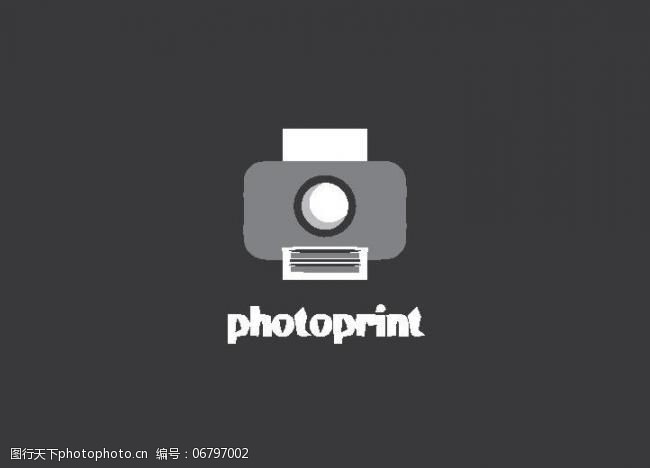 抽象拍摄照相机logo图片