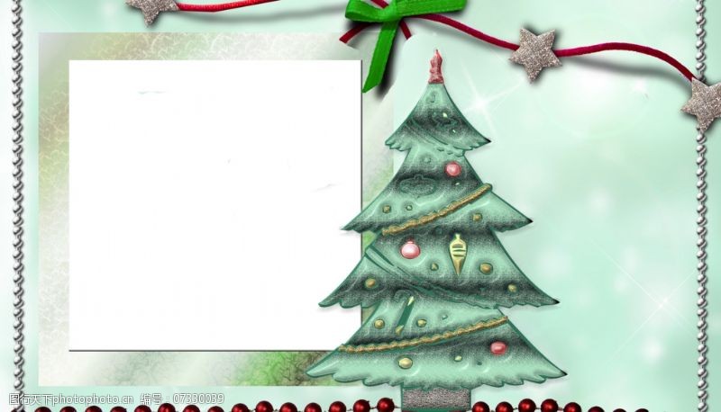 精美相册圣诞框架平面设计图图片