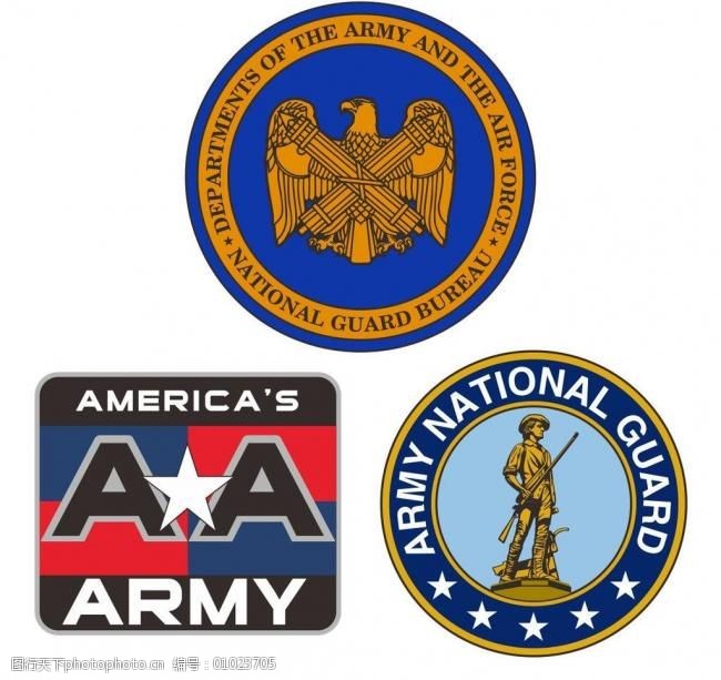 military美国军队标志图片