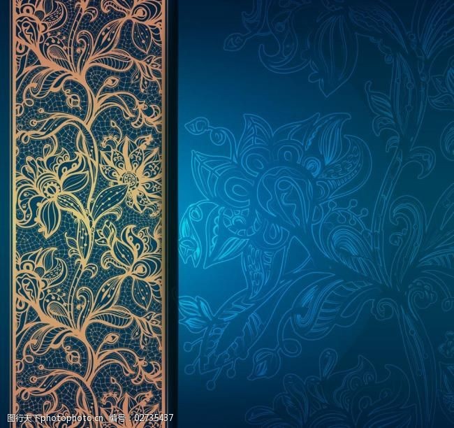 花纹壁纸模板下载欧式古典花纹图片