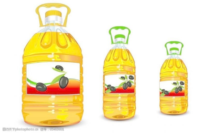 饮料矢量素材橄榄油图片