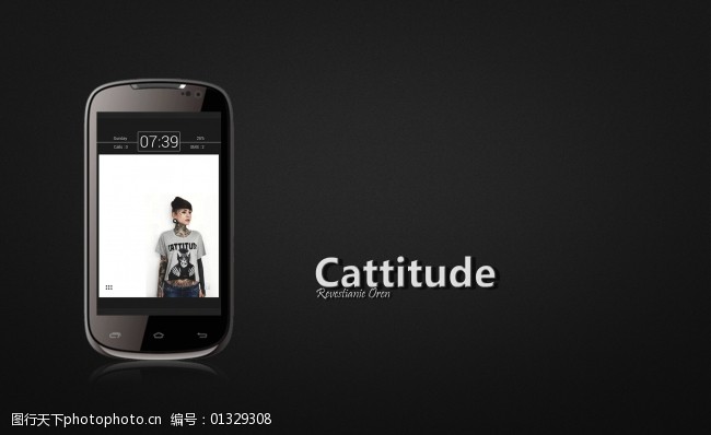 免费手机界面设计cattitude