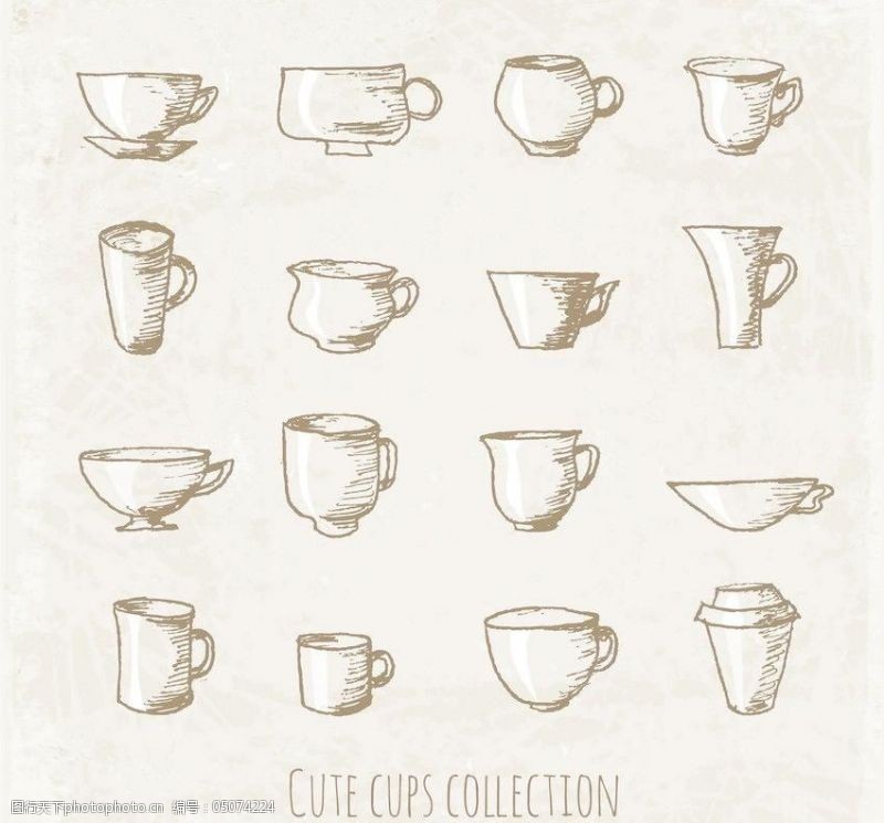 日常用品咖啡杯茶杯图片