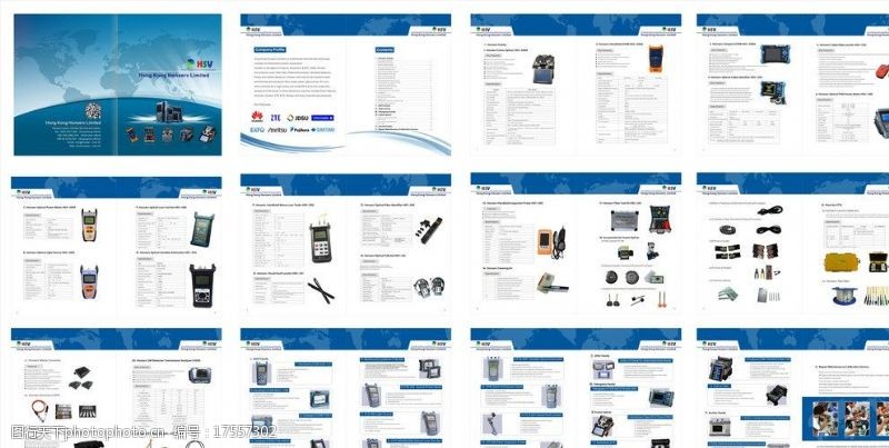 企业资质简介封面画册设计产品画册图片
