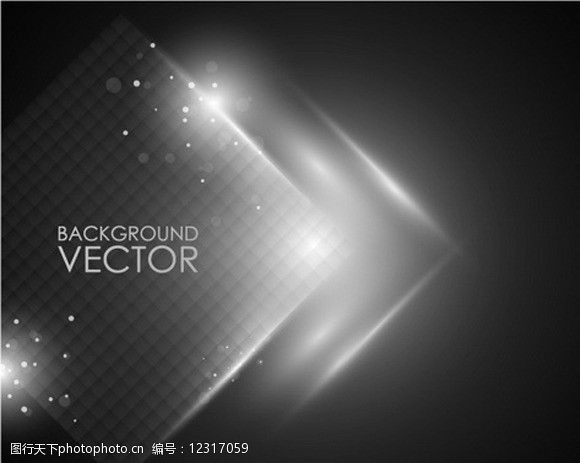 水晶按钮黑色透明水晶金属背景图片