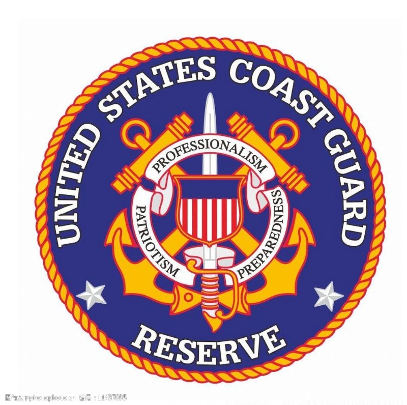 military美国海岸警卫队标志图片