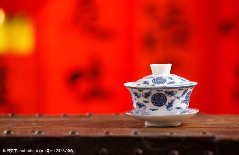 国庆典礼中式茶具