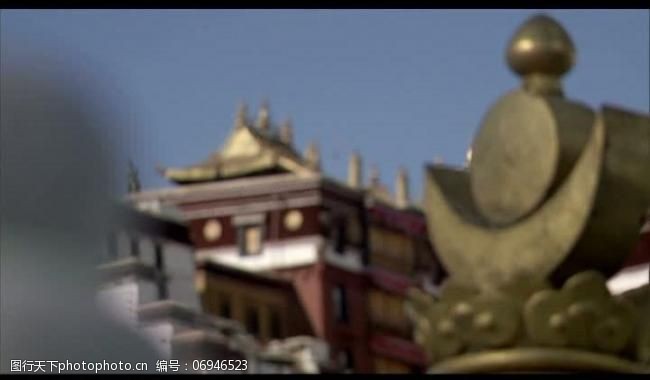 背景视频模板拉萨布达拉宫视频图片
