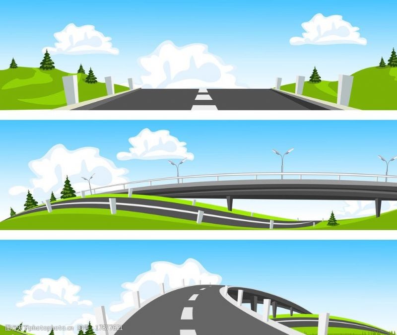 快速通道道路设计图片
