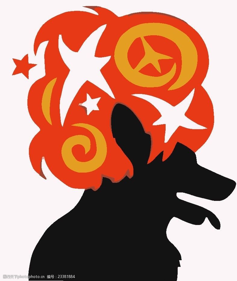 母狗狗类logo