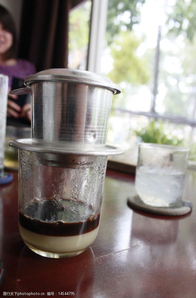 越南滴漏咖啡图片