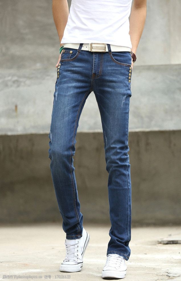 jeans男士牛仔裤图片