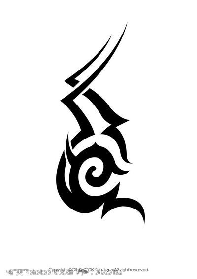 图腾免费下载车贴纹身图腾