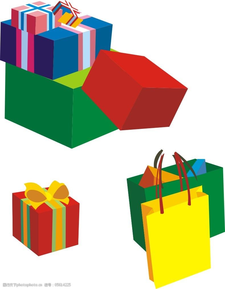 手提礼盒免费下载礼物盒图片