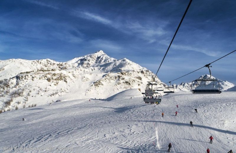 瑞士风光瑞士滑雪
