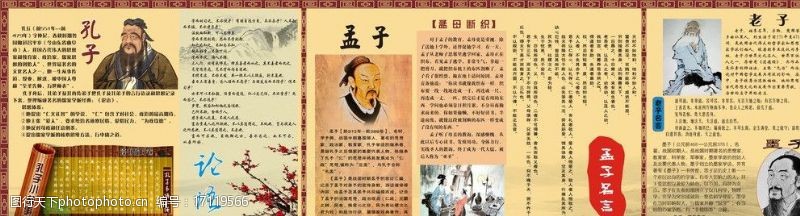 孔子文化中华传统文化图片
