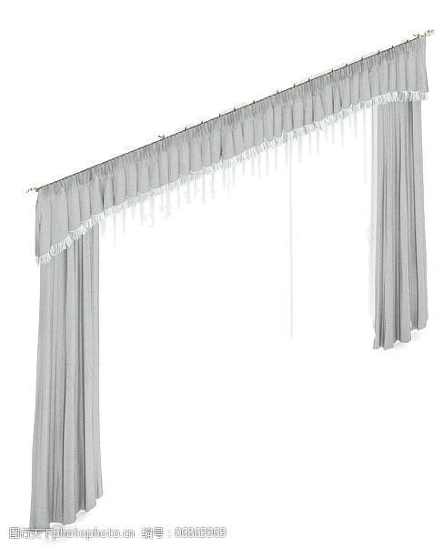 欧式窗帘免费下载3d设计窗帘模型