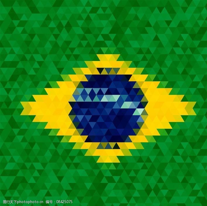 巴西世界杯巴西国旗世界杯图片