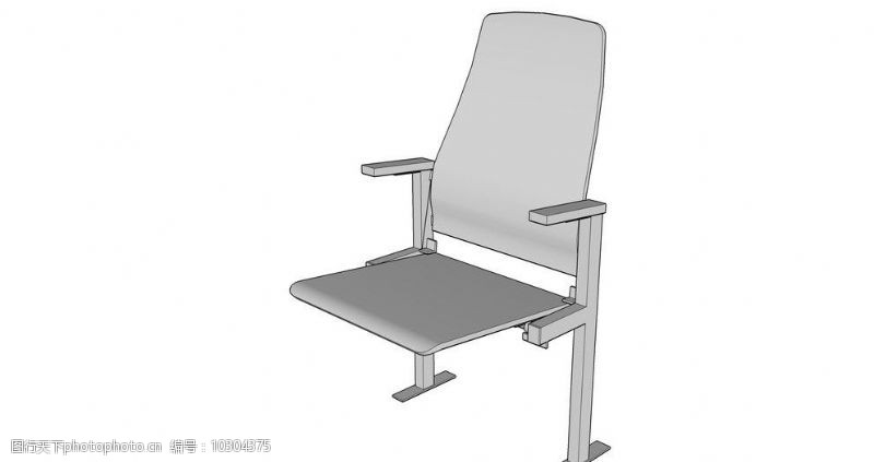圈椅金属椅图片