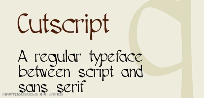 设计师常用字体最新字体