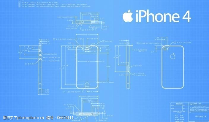 苹果iphoneiPhone4的概念蓝图