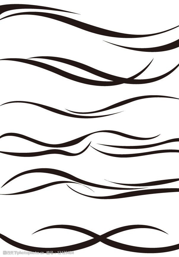 波的动态线线条图片