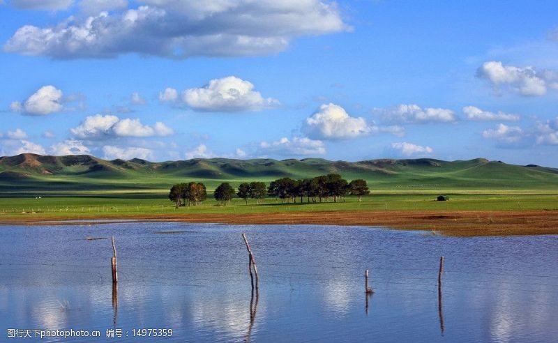 新疆风景草原风光美图片