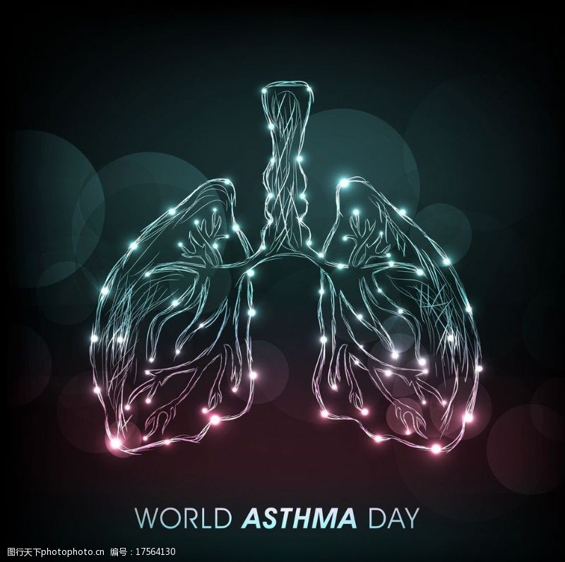医疗器材世界哮喘日图片