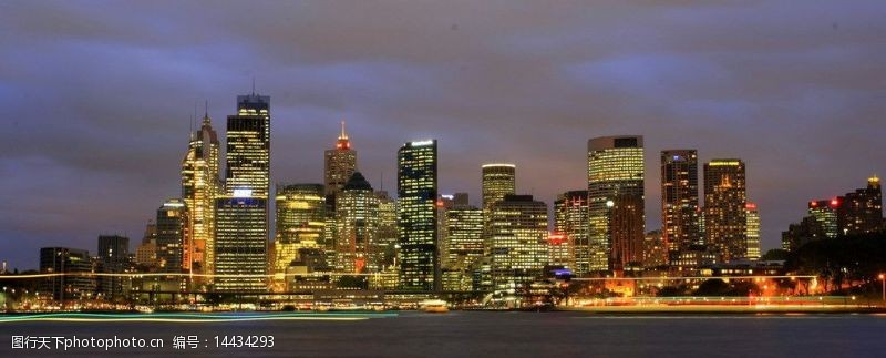 迪士尼悉尼夜景摄影图片